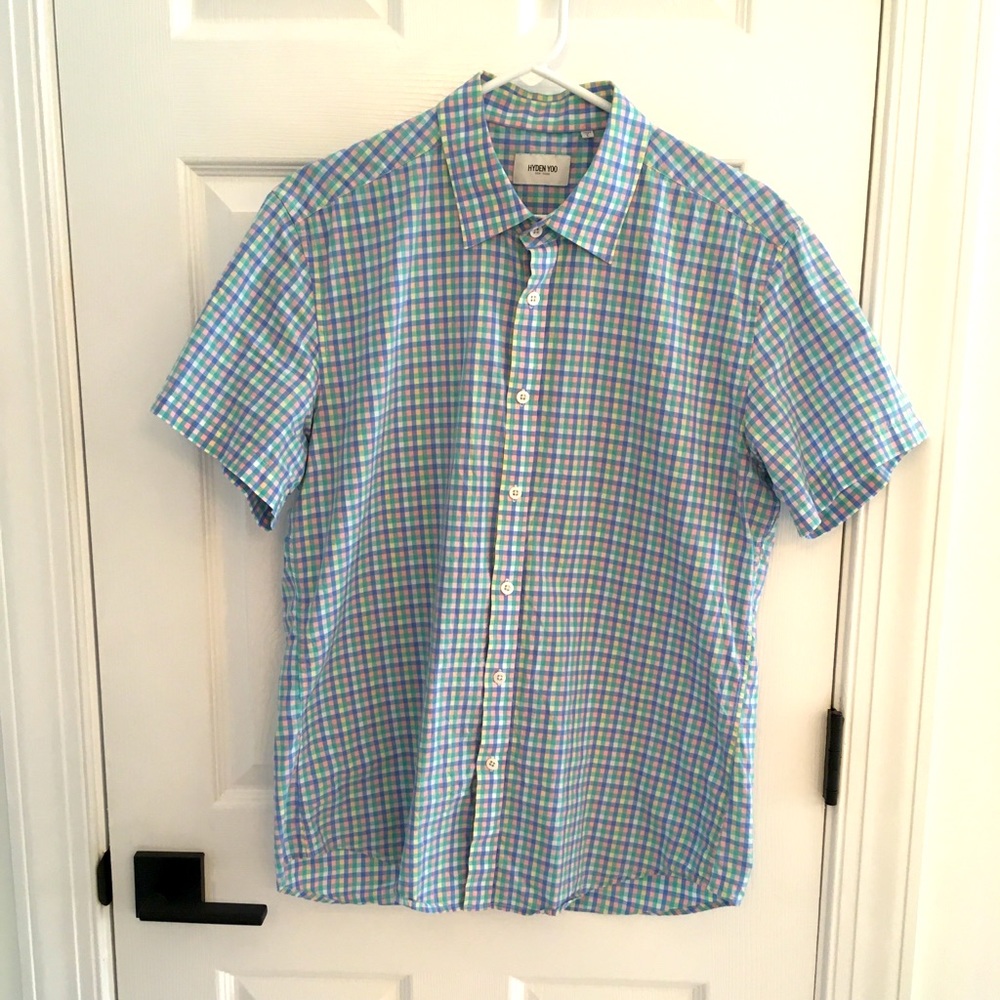Hyden Yoo Short Sleeve Button Down